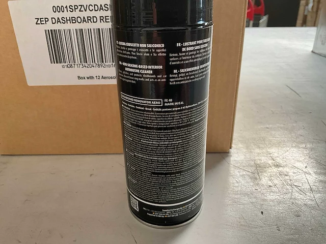 Zep vehicle care siliconenvrije cockpitspray 400ml (12x) - afbeelding 3 van  4