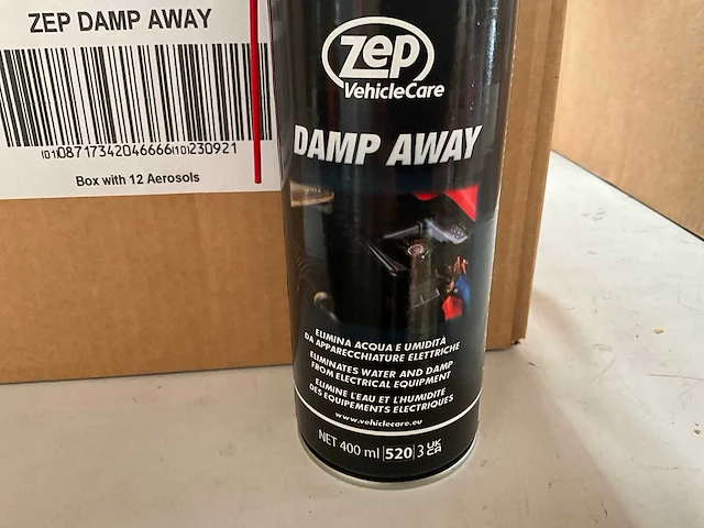 Zep vehicle care water- en vochtverdrijver voor elektrische apparatuur 400ml (12x) - afbeelding 2 van  4