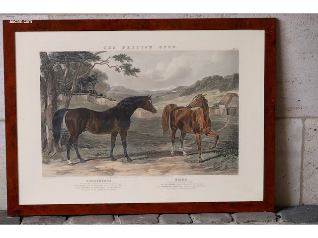 Zes antieke engelse kleurengravures j.f. herring... - afbeelding 3 van  7