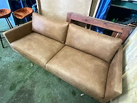 Zetel & 2x barstoelen - afbeelding 1 van  2