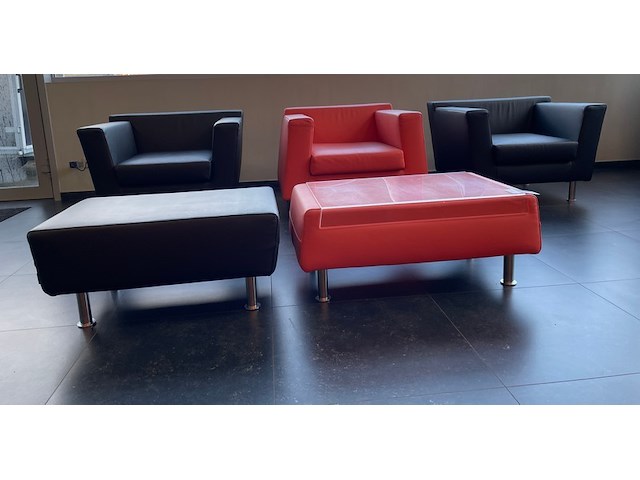 Zetel en tafeltjes luxy - afbeelding 1 van  6