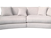 Zetel mk-9050 monica 3-zit in lichtgrijze stof - afbeelding 1 van  1