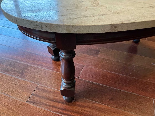 Zetel + staanlamp + salontafel - afbeelding 8 van  17