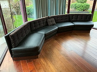 Zetel + staanlamp + salontafel - afbeelding 1 van  17