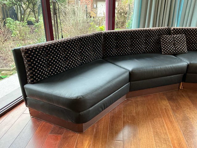 Zetel + staanlamp + salontafel - afbeelding 10 van  17