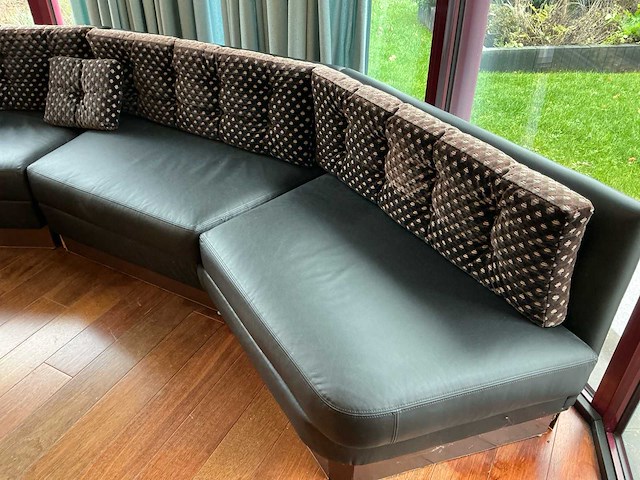 Zetel + staanlamp + salontafel - afbeelding 12 van  17