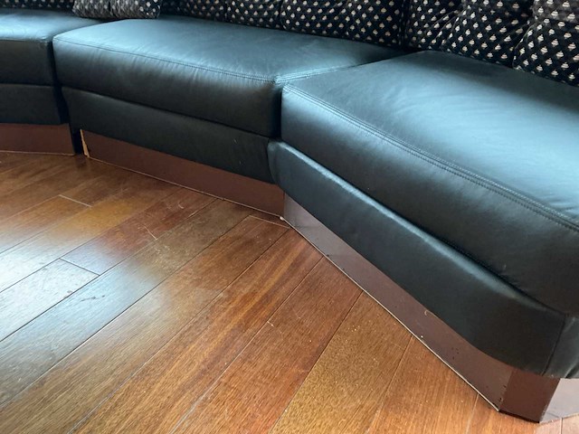 Zetel + staanlamp + salontafel - afbeelding 15 van  17