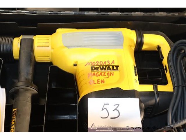 Zgan boorhamer dewalt d25614-qs - afbeelding 3 van  4