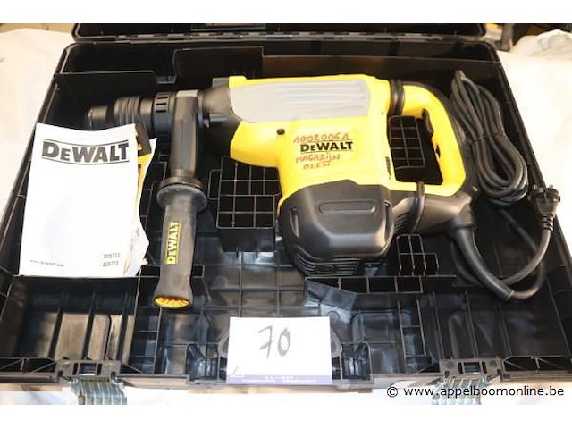 Zgan boorhamer dewalt d25733-qs - afbeelding 1 van  2