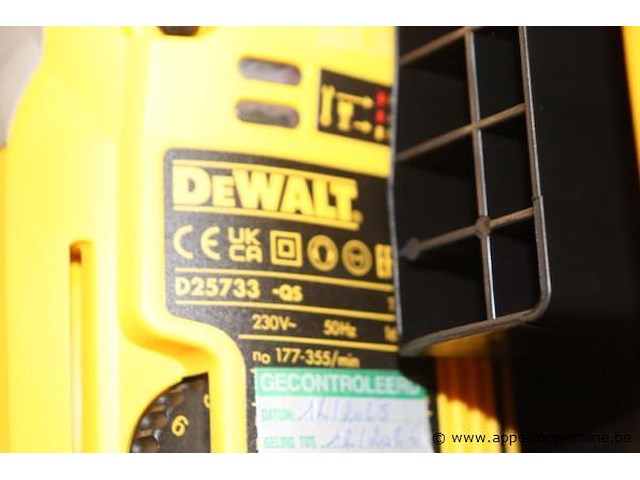 Zgan boorhamer dewalt d25733-qs - afbeelding 2 van  2