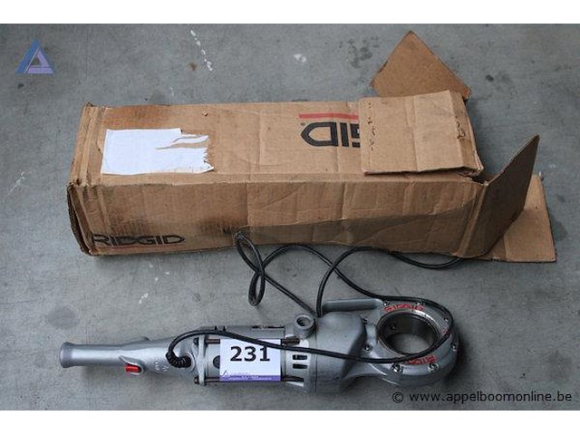 Zgan elektrische aandrijfmlmachine ridgid 700-12 - afbeelding 1 van  3