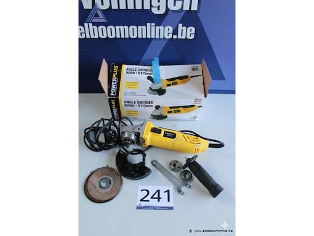 Zgan haakse slijptol powerplus - afbeelding 1 van  3