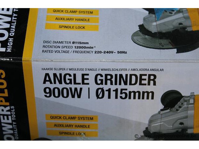 Zgan haakse slijptol powerplus - afbeelding 2 van  3