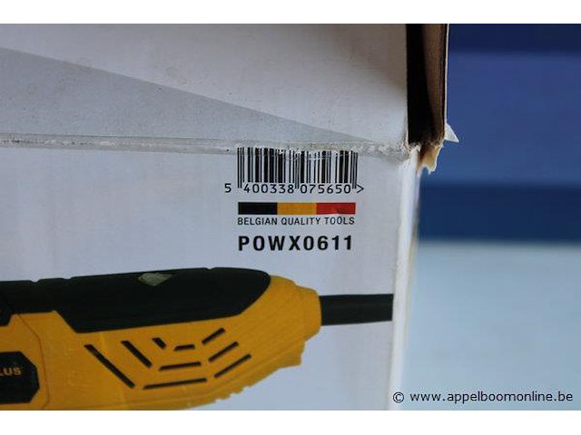 Zgan haakse slijptol powerplus - afbeelding 3 van  3