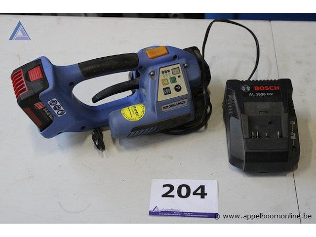 Zgan omsnoeringsapparaat strapex/orgapack stb 70, vv oplader - afbeelding 1 van  3