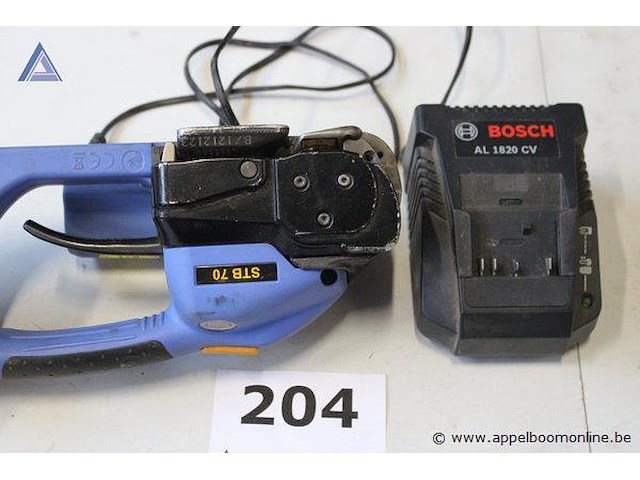 Zgan omsnoeringsapparaat strapex/orgapack stb 70, vv oplader - afbeelding 3 van  3