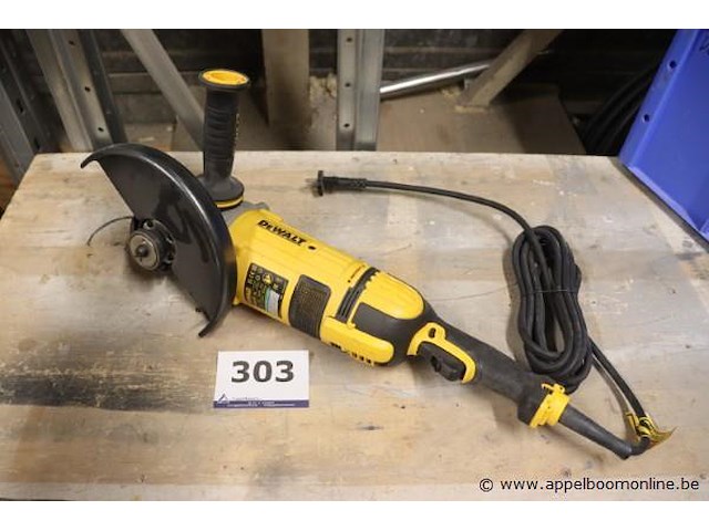 Zgan zware haakse slijptol dewalt dwe4579-qs - afbeelding 1 van  2