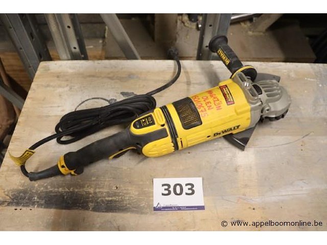 Zgan zware haakse slijptol dewalt dwe4579-qs - afbeelding 2 van  2