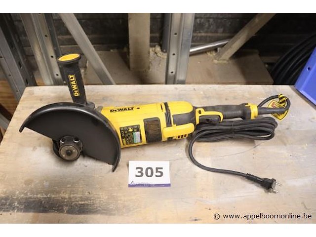 Zgan zware haakse slijptol dewalt dwe4579-qs - afbeelding 1 van  3