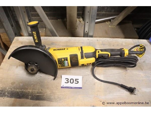 Zgan zware haakse slijptol dewalt dwe4579-qs - afbeelding 2 van  3