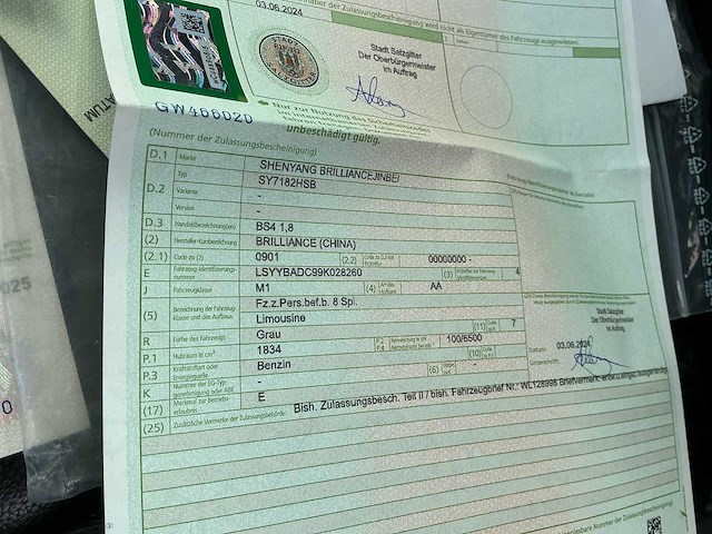 Zhejiang xinyang personenauto - afbeelding 28 van  44