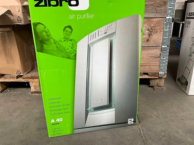 Zibro a 40 white luchtreiniger 100 m3, 80w - afbeelding 2 van  7