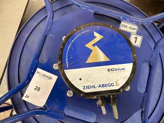 Ziegler-abegg centrifugaalventilator (2x) - afbeelding 3 van  3