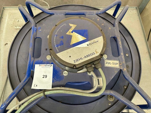 Ziegler-abegg centrifugaalventilator (2x) - afbeelding 3 van  5