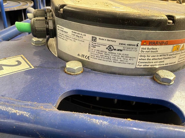 Ziegler-abegg centrifugaalventilator (4x) - afbeelding 2 van  3