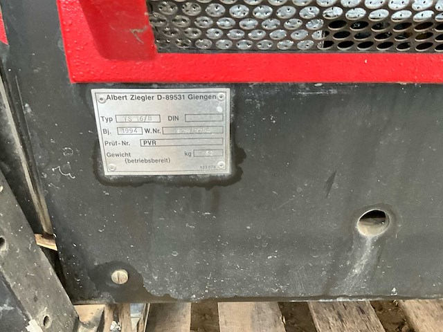 Ziegler ts 16/8 brandpompen (2x) - afbeelding 3 van  16