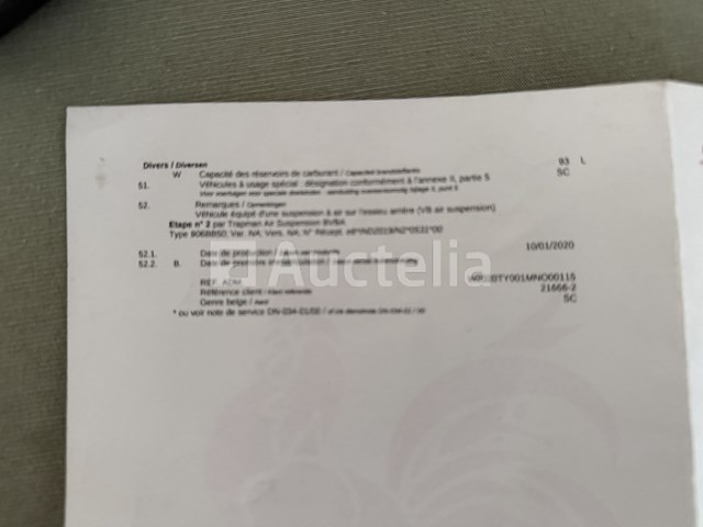 Ziekenwagen mercedes sprinter ( 2020 / wdb 907 653 1p 156 776 ) - afbeelding 17 van  34