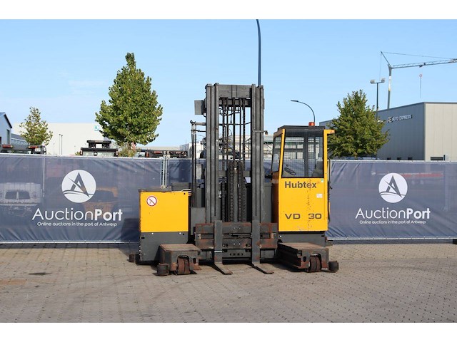 Zijlader hubtex vd 30 elektrisch 3000kg 7.2m 2000 - afbeelding 1 van  1
