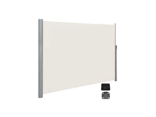 Zijluifel voor balkon en terras beige - afbeelding 2 van  3