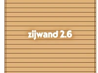 Zijwand t.b.v. carport - 300x260cm
