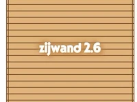 Zijwand tbv carport 2,6x3