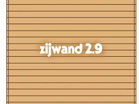 Zijwand tbv carport 2,9x3