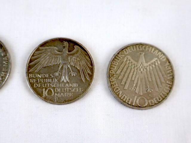 Zilveren duitse mark olympische spelen (x4) - afbeelding 6 van  6