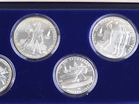 Zilveren herdenkingsmunt moscow 1980 - afbeelding 3 van  7
