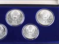 Zilveren herdenkingsmunt moscow 1980 - afbeelding 6 van  7
