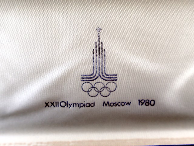 Zilveren herdenkingsmunt moscow 1980 - afbeelding 7 van  7