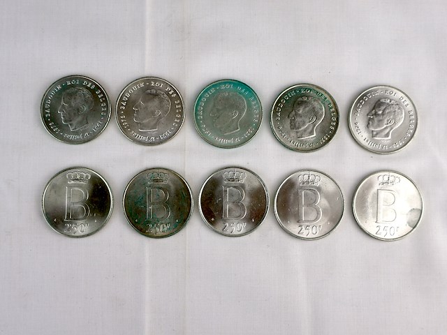 Zilveren herdenkingsmunt (x10) - afbeelding 1 van  6