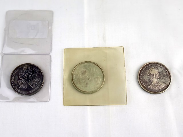 Zilveren herdenkingsmunt (x3) - afbeelding 5 van  8