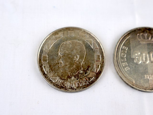 Zilveren herdenkingsmunt (x3) - afbeelding 2 van  5