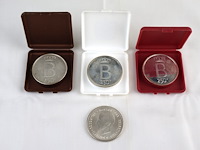 Zilveren herdenkingsmunt (x4) - afbeelding 5 van  5