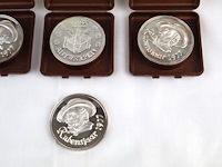 Zilveren herdenkingsmunt (x4) - afbeelding 3 van  4