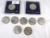 Zilveren herdenkingsmunt (x9) - afbeelding 5 van  7