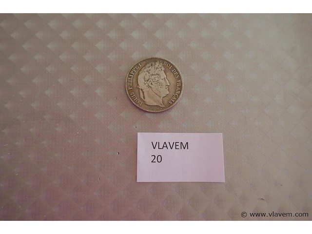 Zilveren munt - afbeelding 1 van  1