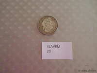 Zilveren munt - afbeelding 1 van  1