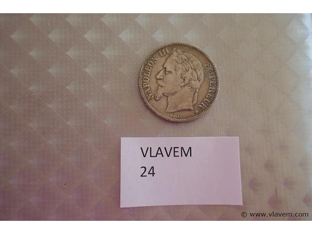 Zilveren munt - afbeelding 1 van  1