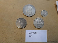 Zilveren munten - afbeelding 1 van  1